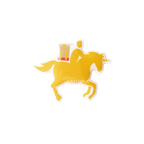 [Mcdonald&#039;s][Pin]Unicorn.맥도날드 핀뱃지
