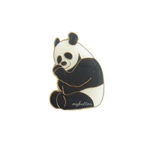[Retro][Pin]Chic Panda.시크판다 핀뱃지