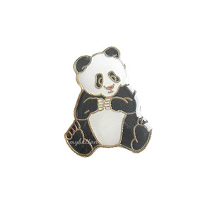 [Retro][Pin]Cute Panda.큐트판다 핀뱃지