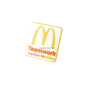 [Mc[Pin][USA]Teamwork.핀뱃지