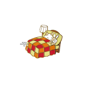 [PCZ-019]Cat_Bed.고양이뱃지