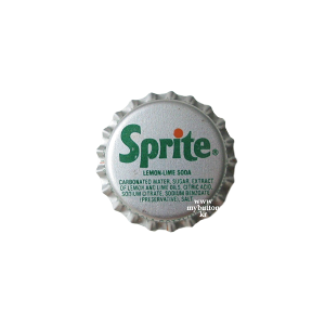 [Vintage][USA][Soda]Sprite(OD).버틀캡 브로치