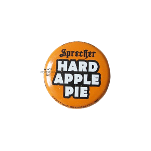 [Vintage][USA][Beer]Sprecher Hard Apple Pie.버틀캡 브로치