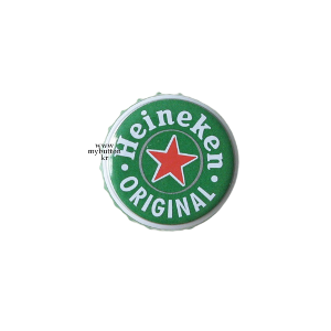 [Vintage][USA][Beer]Heineken Original.버틀캡 브로치
