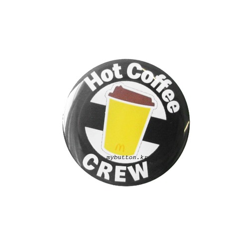 [Mcdonald&#039;s][Pin]Hot Coffee Crew.맥도날드 핀뱃지
