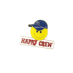 [Mc][Pin][USA]Happy Crew.핀뱃지