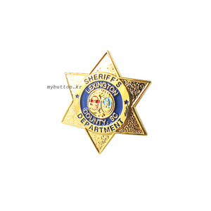 [USA][Pin]Sheriff(Lexington).빈티지뱃지